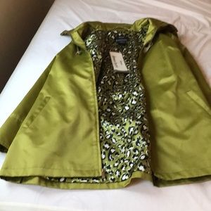 Dennis basso rain coat brand new